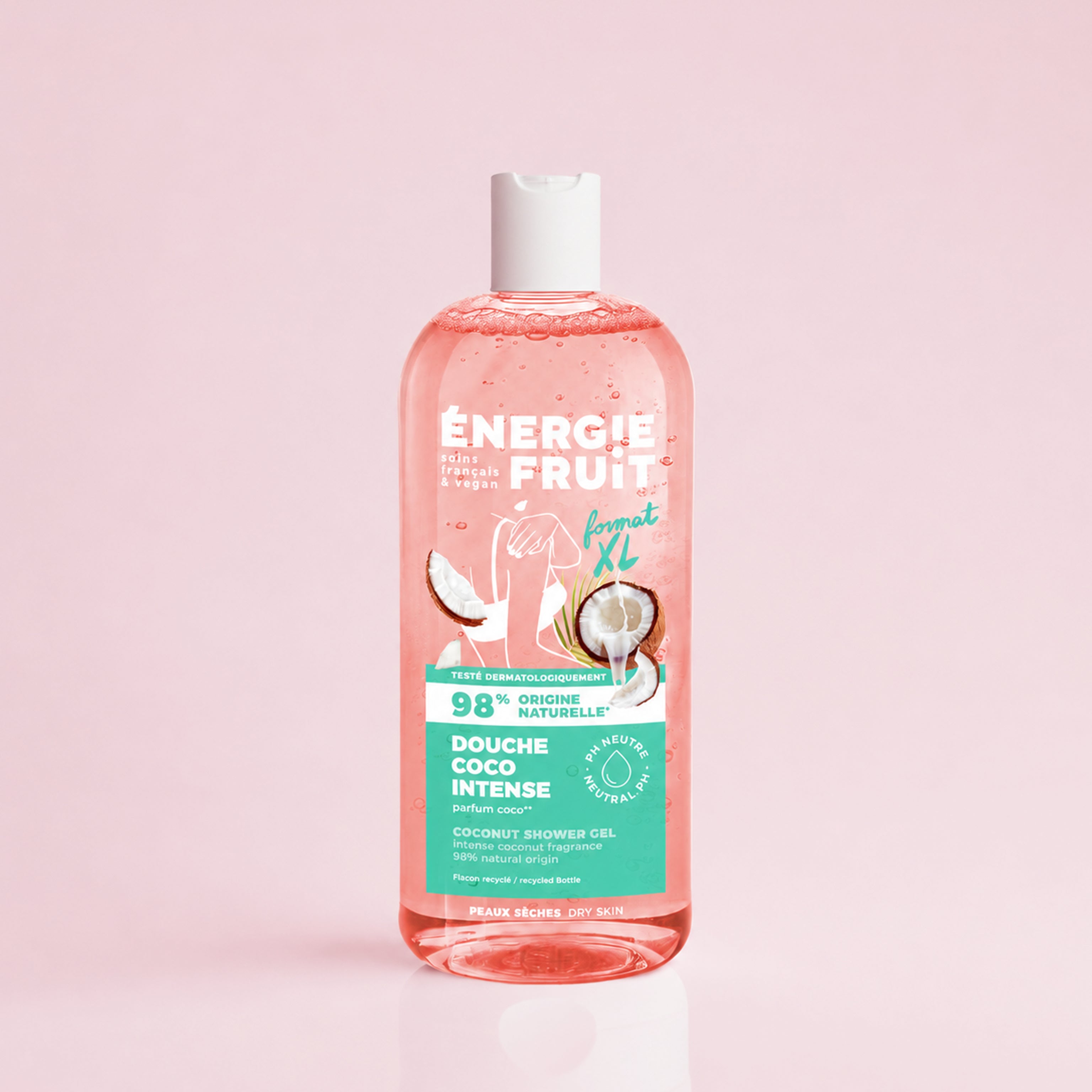 ORGANIC COCONUT & SHEA BUTTER SHOWER GEL