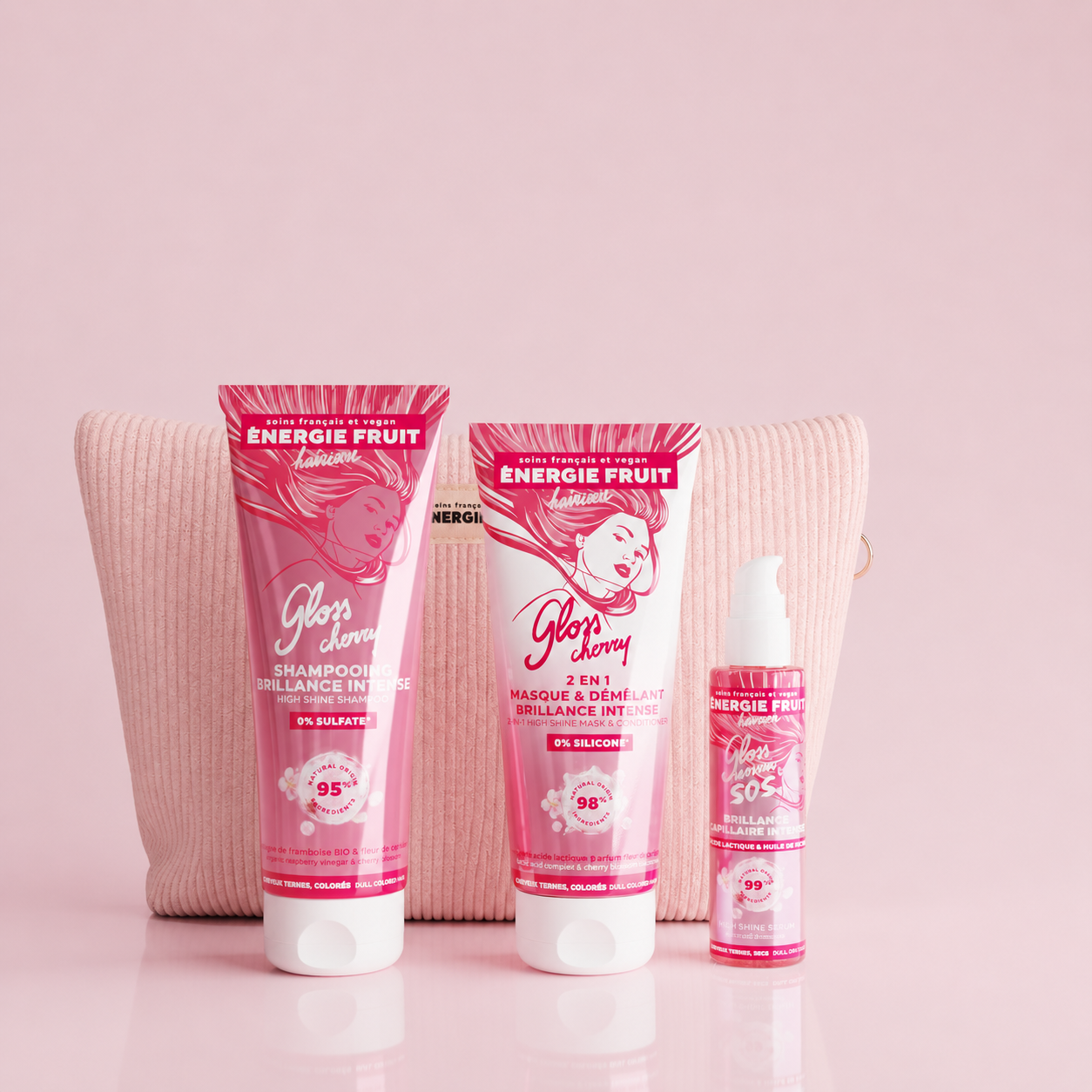 INTENSE SHINE HAIR ROUTINE KIT