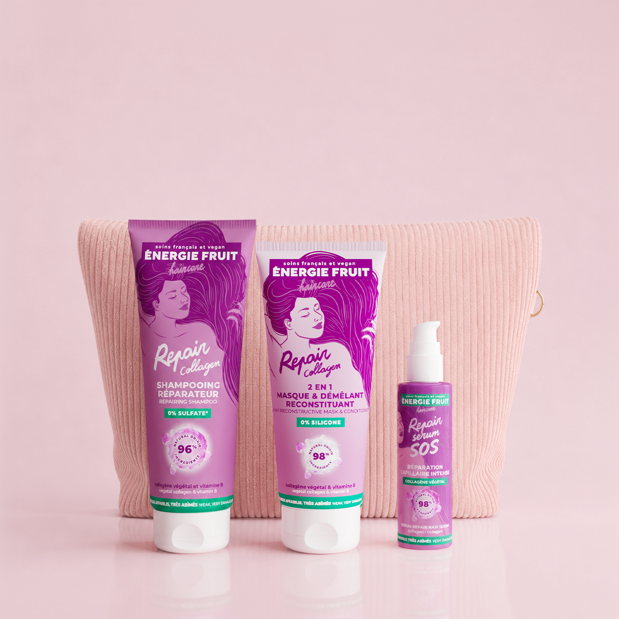 Hair Care Routine Kit: Collagen Repair