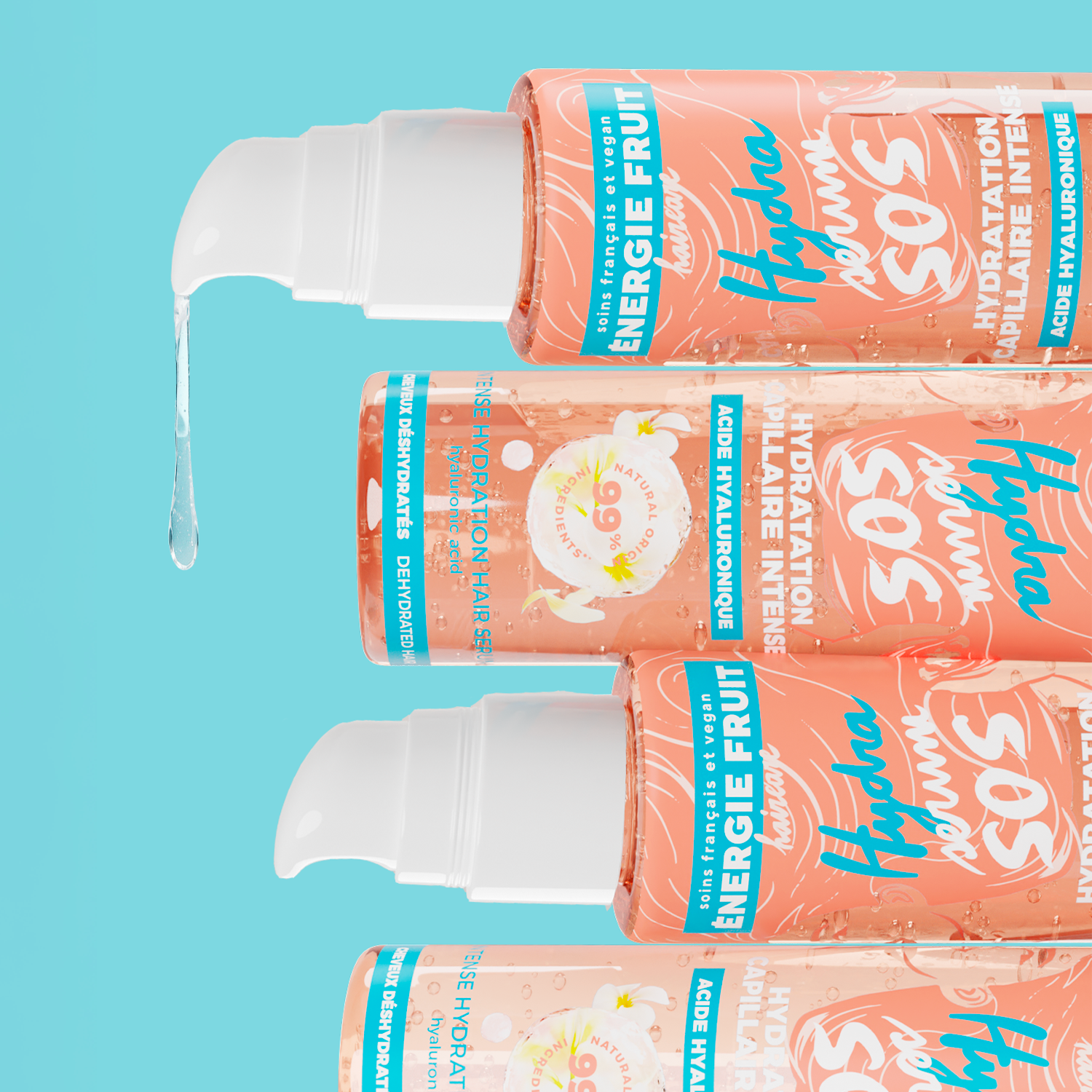 SÉRUM CAPILLAIRE SOS HYDRATATION INTENSE - ACIDE HYALURONIQUE