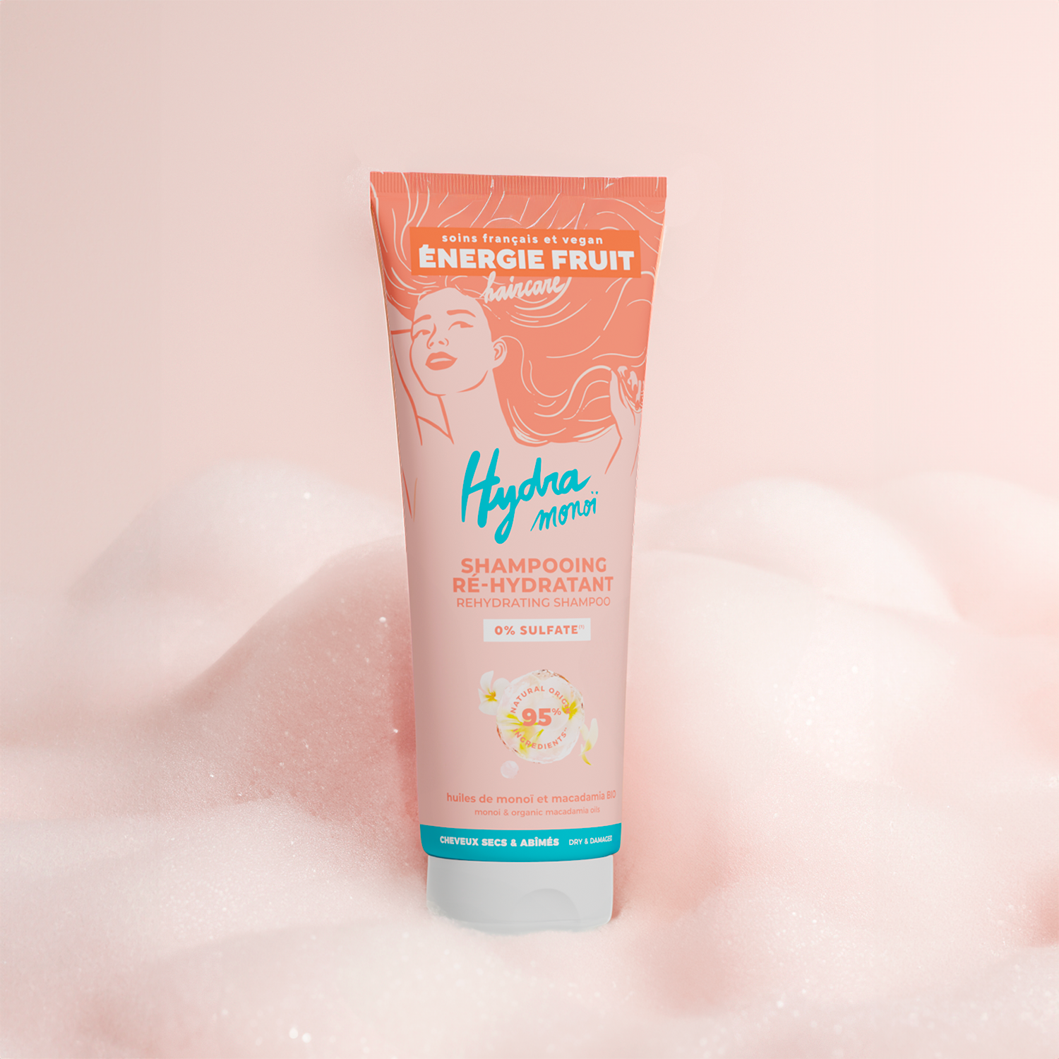 SHAMPOING HYDRATANT MONOÏ - SANS SULFATE