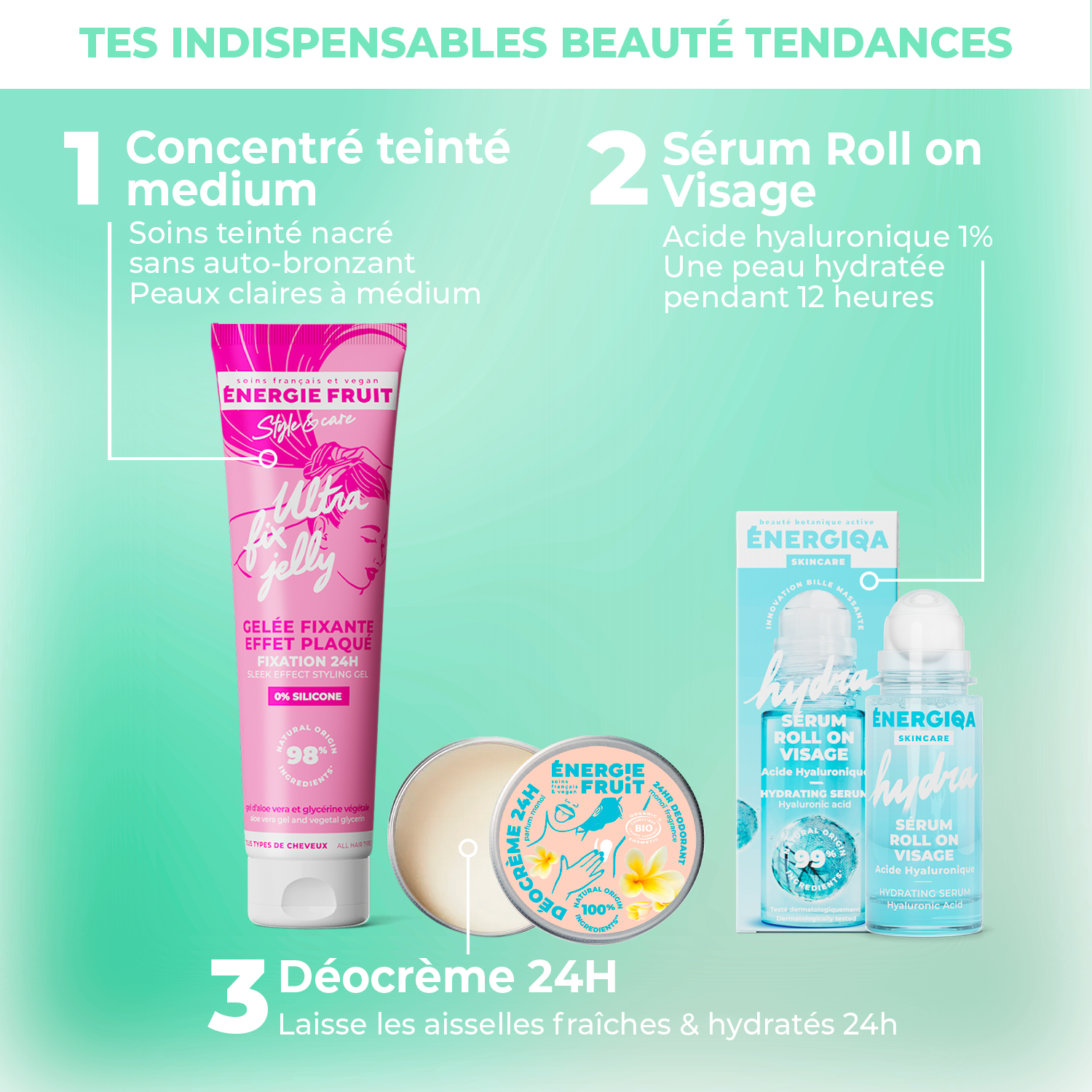 TROUSSE ROUTINE INDISPENSABLES BEAUTE